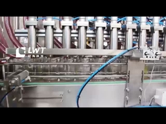 Machine automatique de remplissage de confiture de fraises à douze têtes