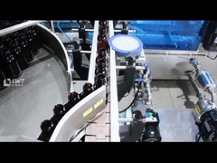 SUS304 6000BPH 30 ml ligne de production de remplissage de sirop