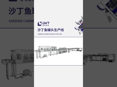 ligne de production de sardines en conserve