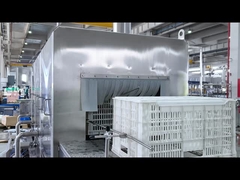 600 paniers/heure machine à laver les paniers