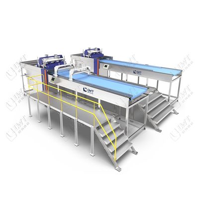Chargeur/déchargeur automatique de paniers pour systèmes de stérilisation en autoclave