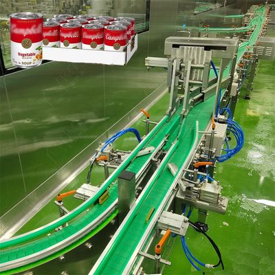 Ligne de transformation de soupe d'oignons en conserve pour les pois de bœuf, le céleri, les pommes de terre, la purée de tomates, le chou déshydraté