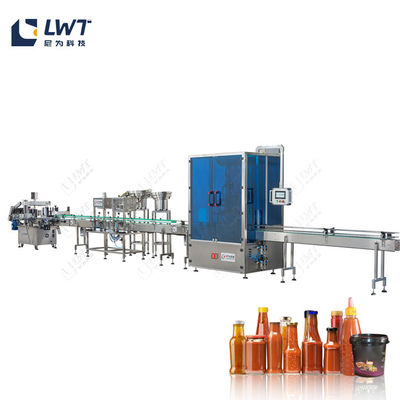 Ligne de production entièrement automatique de remplissage de sauce