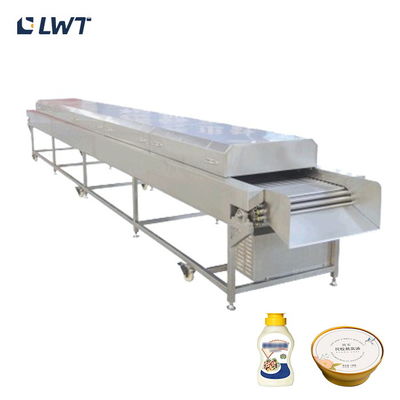 Stérilisateur alimentaire en conserve en acier inoxydable, machine de stérilisation UV de type tunnel