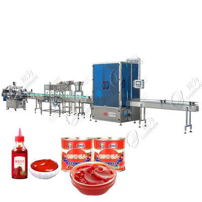 Machine de transformation de pâte de tomate de 1500 kg Machine de remplissage de miel de sauce au piment