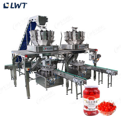 Leadworld ligne de production de fruits en conserve pour les cerises en conserve