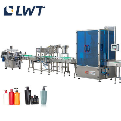Ligne de production de remplissage automatique de shampooing détergent 3000BPH