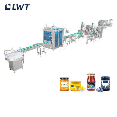 2000BPH Précision des lignes de production automatiques de remplissage de mayonnaise