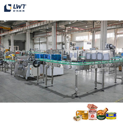 2T/H Ligne de production de conserves pour animaux d'élevage Équipement Ligne de production de conserves de viande