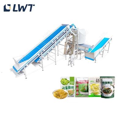 Ligne de production d'aliments préparés entièrement automatique Équipement de transformation des aliments prêts à être consommés