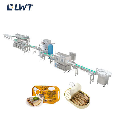 Solution de ligne de production de conserve de sardines